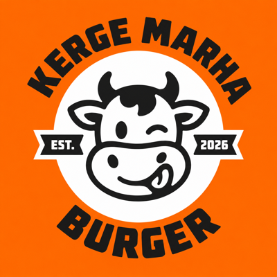 Kerge Marha Burger logó